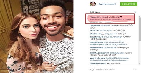 Lisha Sharma, A Calcutta Model Who Has ‘#taken’ Hardik Pandya