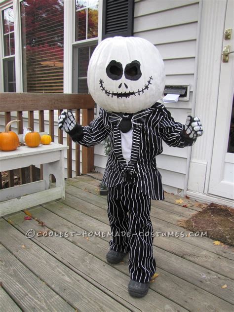 Coolest Homemade Jack the Pumpkin King Halloween Costume