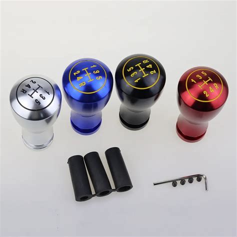 5 Speed Car Gear Stick Shift Knob Manual / Automatic Auto Interior Gear ...