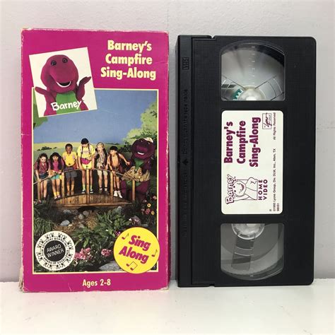 Barney & Friends Campfire Sing-Along VHS | Grelly USA