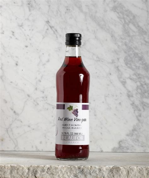 Beaufor Red Wine Vinegar, 500ml - DeLAURENTI