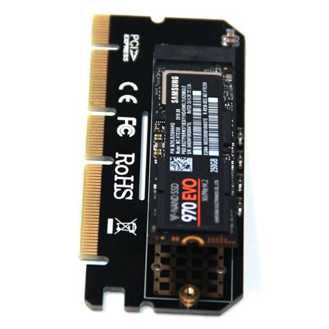 M.2 NVMe SSD NGFF to PCIE 3.0 X16 Adapter M Key Interface Card Suppor PCI Express 3.0 x4 2230 ...