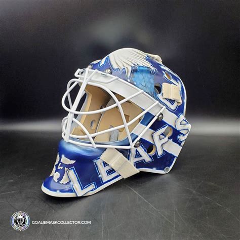 Ilya Samsonov Signed Goalie Mask 2023 Toronto Tribute Signature Editio ...