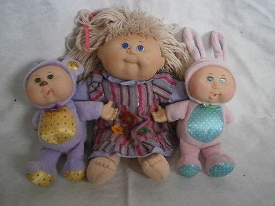 Cabbage Patch Kids Doll & Cuties Bunny & Purple Bear bundle | #1127387771