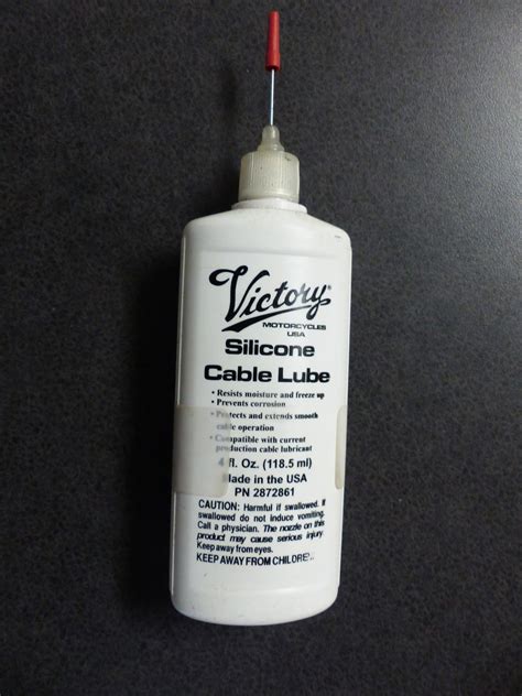 OldMotoDude: Victory Motorcycle Cable Lube.