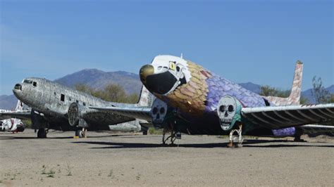 The Boneyard: A secret airplane graveyard in Tucson, Arizona