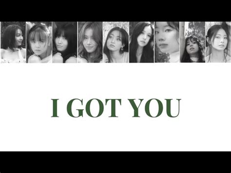 TWICE ‘I GOT YOU’ - Official Snippet + Color Coded Lyrics Chords - Chordify