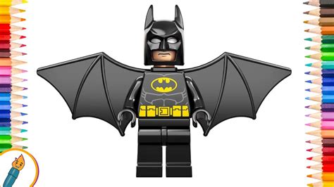 How to Draw Lego Batman | Easy to Follow - YouTube