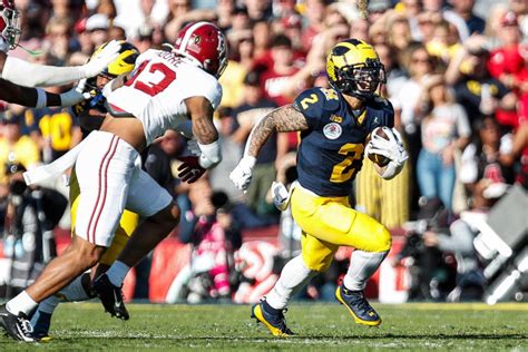 Michigan football tops Alabama in Rose Bowl, 27-20 in OT, to go to ...