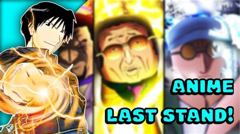 Anime Last Stand Codes - YouTube