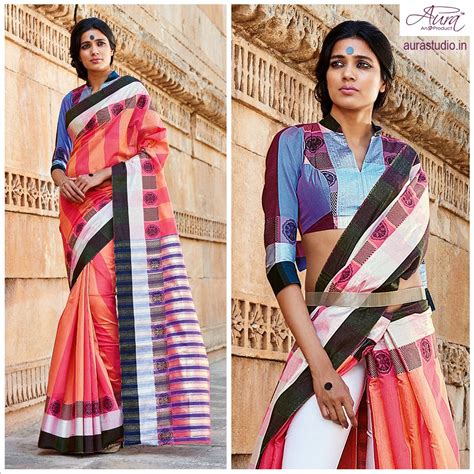 This Contemporary Fusion Style Saree becomes wearable as a modern day ...