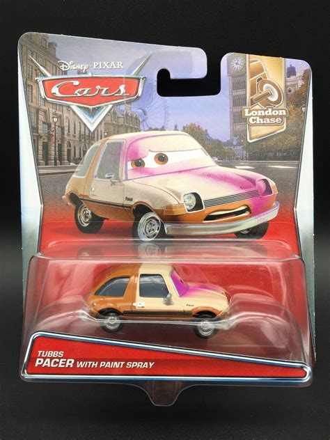 Disney Pixar Cars Tubbs Pacer with Spray Lemons Cars 2 London Chase | eBay