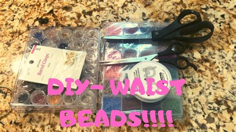 DIY- Waist Beads!!! - YouTube