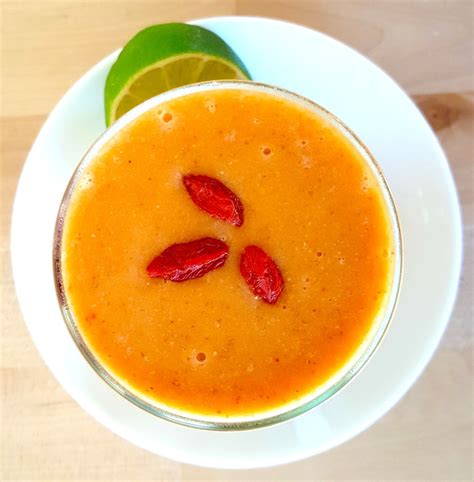 Dairy-free Orange Goji Smoothie – SOBODY HEALTHY RECIPES