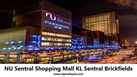 NU Sentral Shopping Mall KL Sentral Brickfields | vipmalaysia.com 1001 Best Destinations in Malaysia