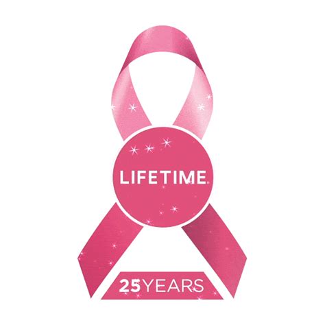 Breast Cancer Pink Sticker by Lifetime for iOS & Android | GIPHY