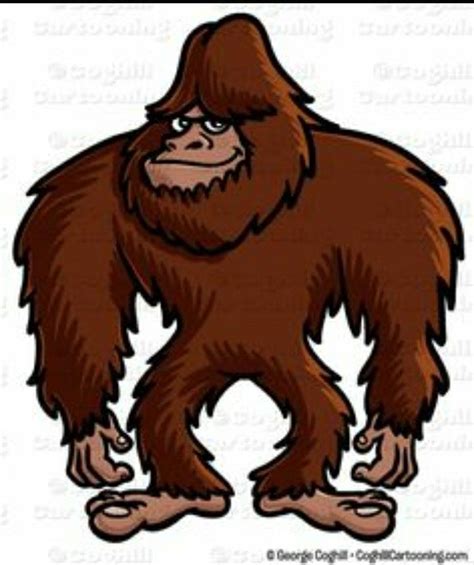 12345678910 | Bigfoot art, Cartoon clip art, Cartoon illustration