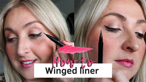 (Lipstick on teeth!) Winged liquid eyeliner tutorial for downturned eyes... | Liquid eyeliner ...