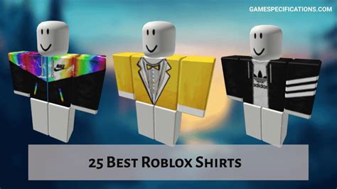 25 Roblox Shirts To Look Awesome In Roblox [2024] - Game Specifications