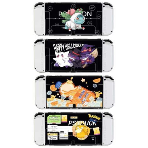 Switch Case Transparent Switch OLED Covers - RegisBox