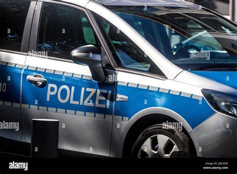 German police car, Germany, Kassel, Hessen, Europe Stock Photo - Alamy