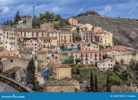 Sepulveda in Spain editorial stock photo. Image of spanish - 168879878