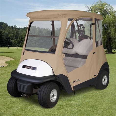 Golf Cart Rain Cover Enclosure Fairway Accessories Club Car Heavy Duty ...