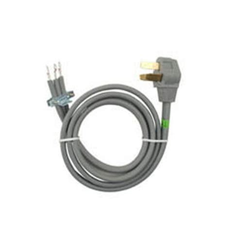 Whirlpool 3-Prong Gray Range Appliance Power Cord at Lowes.com