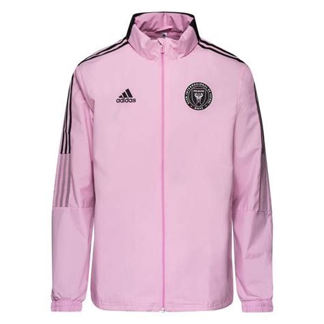 Inter Miami Jacket All Weather - True Pink/Black | www.unisportstore.com