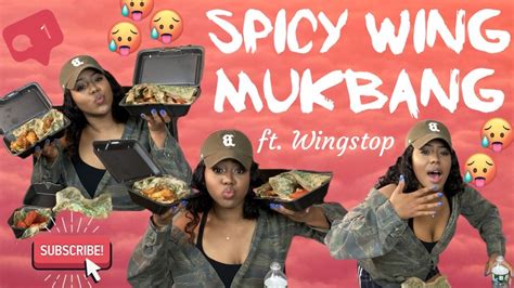 Spicy Wing Mukbang Challenge - YouTube