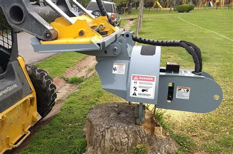 Tractor-mounted stump grinder - S18 - baumalight - hydraulic drive