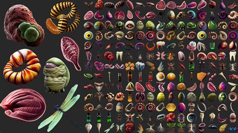 ArtStation - 195 Potion Ingredients | Game Assets