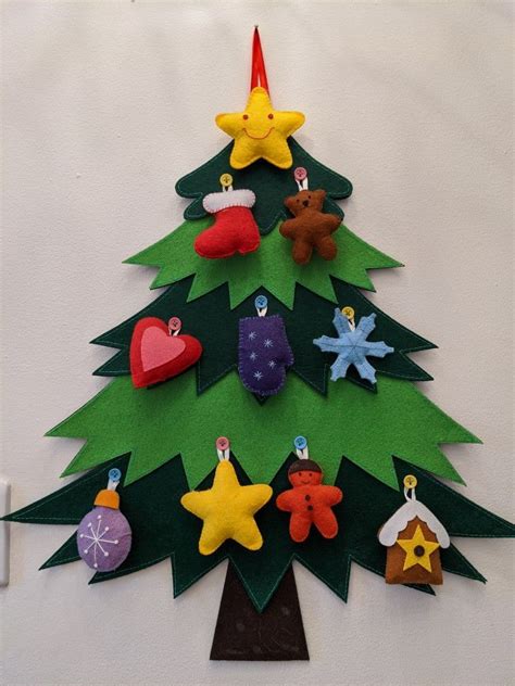 Hobbycraft Felt Christmas Tree in 2020 | Felt christmas tree, Felt ...