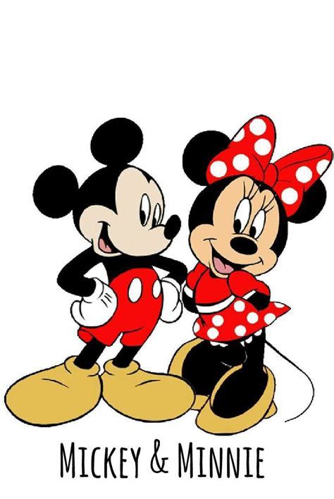 Mickey & Minnie. | Minnie mouse pictures, Mickey mouse pictures, Minnie mouse drawing