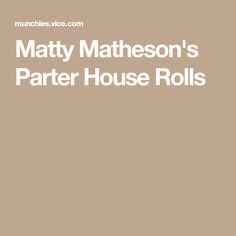 Matty matheson recipes