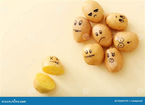 Funny potato stock image. Image of cute, funny, background - 65600159