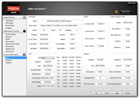 AMD Overdrive 4.3.1.0698 - Download, Review, Screenshots