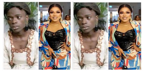 ‘Glow up or editing’, fans react as Bobrisky shares his before and ...