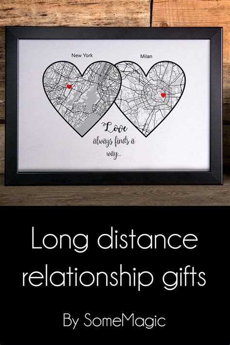 Long Distance Relationship Gift Boyfriend Gift Girlfriend | Etsy | Long ...