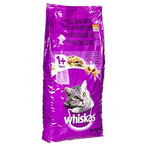 Whiskas Sterile Dry Food Adult Chicken 14kg Cat Food, 51% OFF