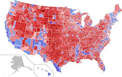 Datei:2016 Nationwide US presidential county map shaded by vote share ...