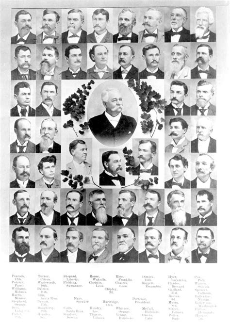 Florida Memory • Portraits of some members from the Florida legislative ...