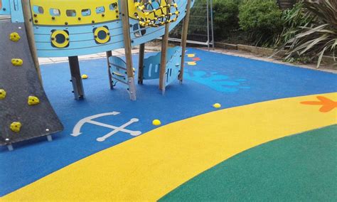 Play Area Surfacing At Mousehole Primary School | Billy Bounce