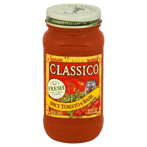 Classico Spicy Tomato & Basil Pasta Sauce - Shop Pasta Sauces at H-E-B