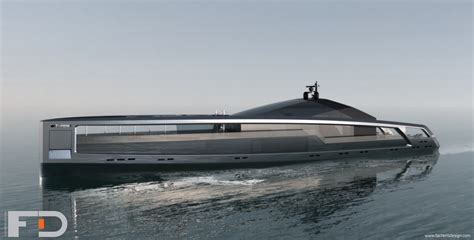 100m mega yacht Maximus concept by Facheris Design — Yacht Charter & Superyacht News