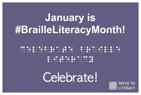 Celebrate Braille Literacy Month! – Paths to Literacy