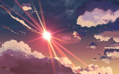 Tumblr, Sun, Sky, Clouds, Anime wallpaper | anime | Wallpaper Better