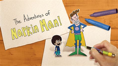 The Adventures of Napkin Man - Kidstream