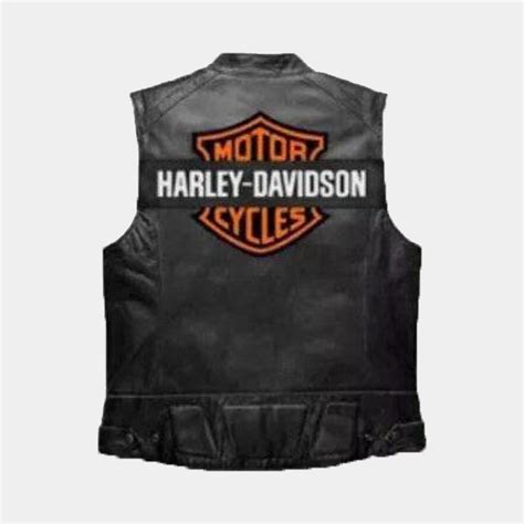 Harley Davidson Leather Vest for sale | Only 4 left at -75%