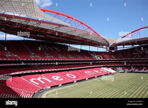 Benfica`s stadium, Lisbon, Portugal Stock Photo - Alamy